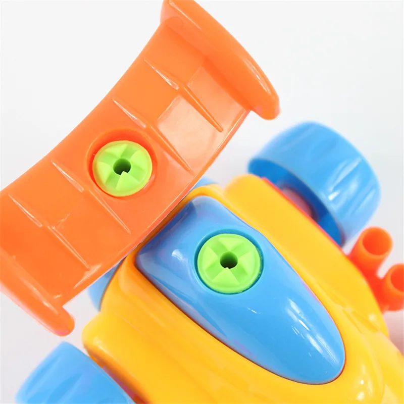 DIY сборка гоночного автомобиля Модель игрушки разборная модель строительные