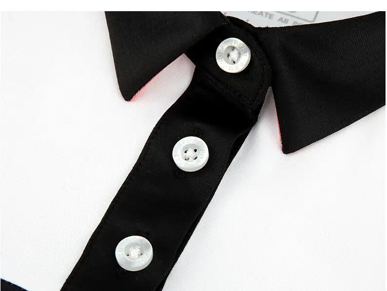 Новое поступление одежда для гольфа Женская Полосатая футболка с коротким