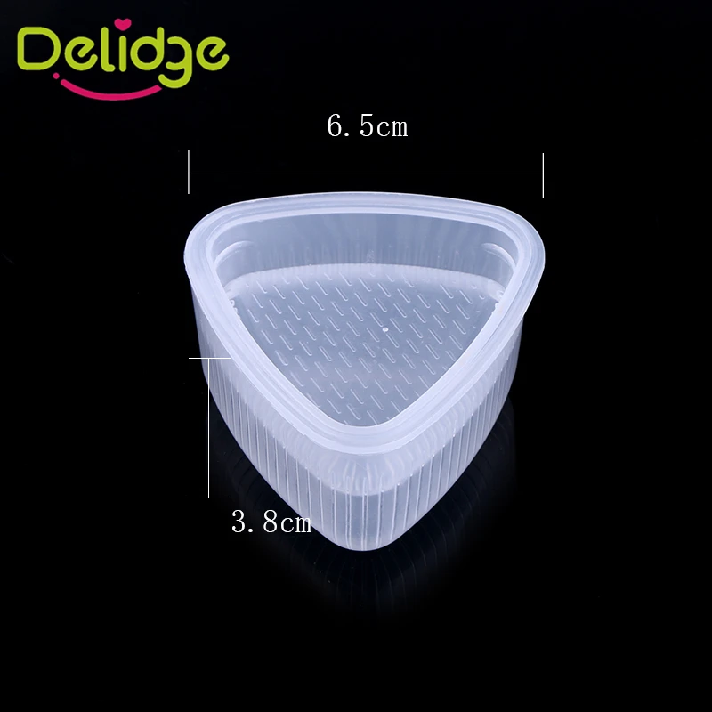 Delidge 2 шт./набор треугольная форма для суши из пищевого пластика|sushi tools|rice sushisushi mold