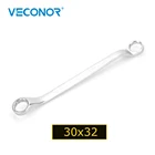 Гаечный ключ Veconor 30x32 мм, двойная офсетная коробка, Метрическая двойная головка, ручной инструмент с двойным кольцом для ремонта дома и автомобиля, 30 32 мм