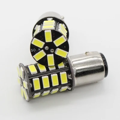 2PCS White LED BAY15D P21W 1157 Daytime DRL Light Bulbs 30SMD 5630 DC 12V | Автомобили и мотоциклы