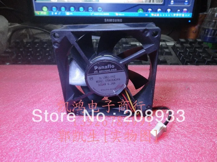 Для Panasonic panaflo FBA08A24H 24V 0.26A 8CM 8025 инвертор IPC вентилятор + охлаждающий | Компьютеры и