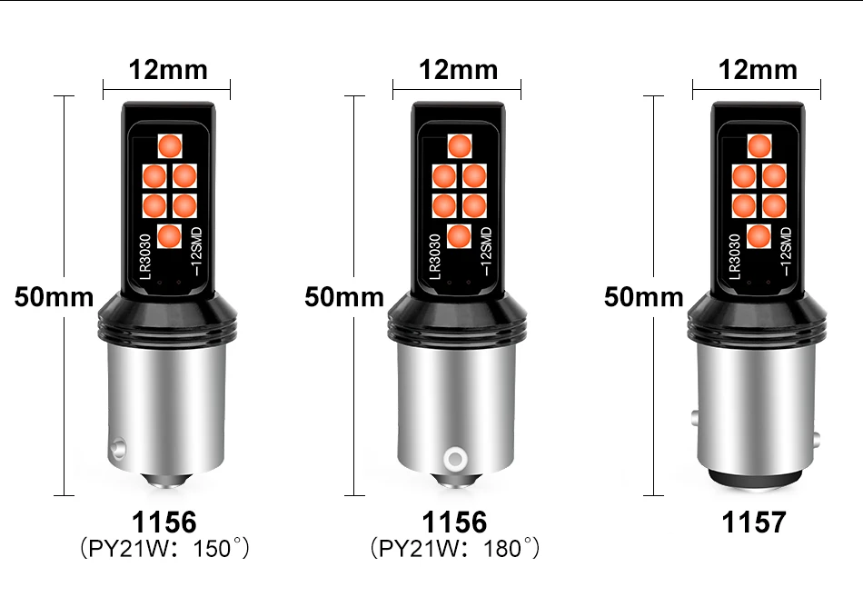 1156 BA15S P21W светодиодный PY21W BAU15S 1157 P21/5 Вт 7443 7440 W21W WY21W T20 светодиодный лампы автомобильная Поворотная сигнальная лампа автореверса стоп-сигналы