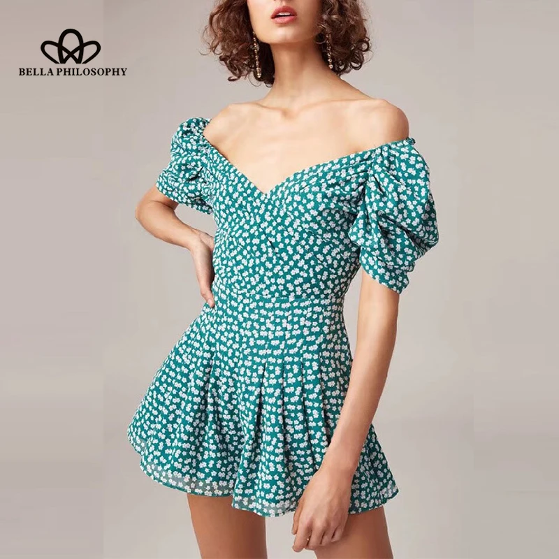 Винтажный комбинезон Heydress в стиле бохо шифоновый пляжный костюм с цветочным