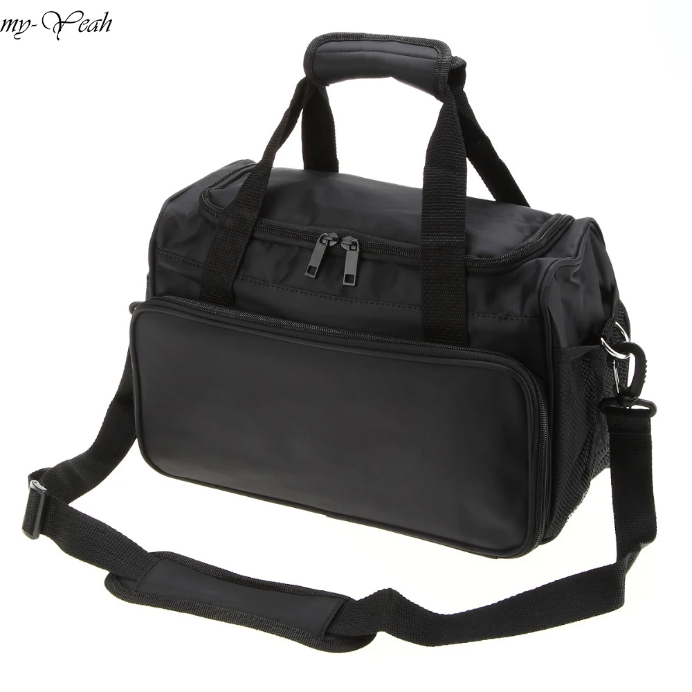 Профессиональная стрижка волос Инструменты для укладки сумка черная холщовая