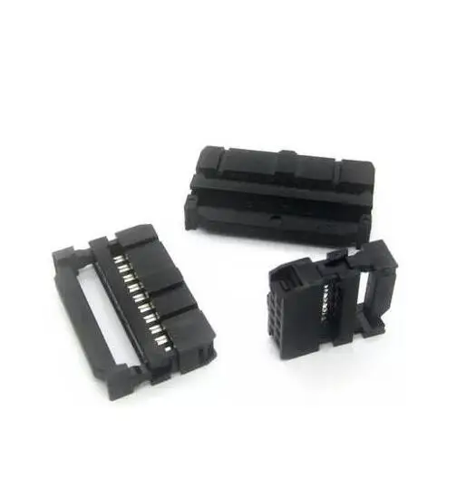 10 шт./набор FC 6P 8P 10P 12P 14P 16P 20P IDC разъем 2x5 Pin Dual Row шаг 2 54 мм контактный кабель