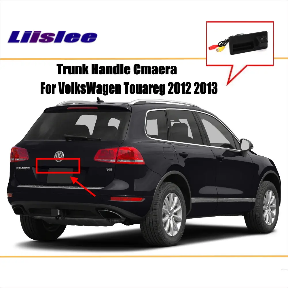 Автомобильная камера заднего вида для VW VolksWagen Touareg 2012-2013 парковки HD CCD RCA NTST PAL