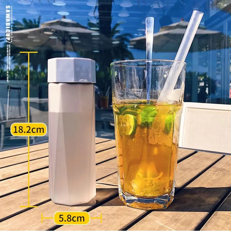 Новая простая ручная чашка матовая боьшая для воды на открытом воздухе