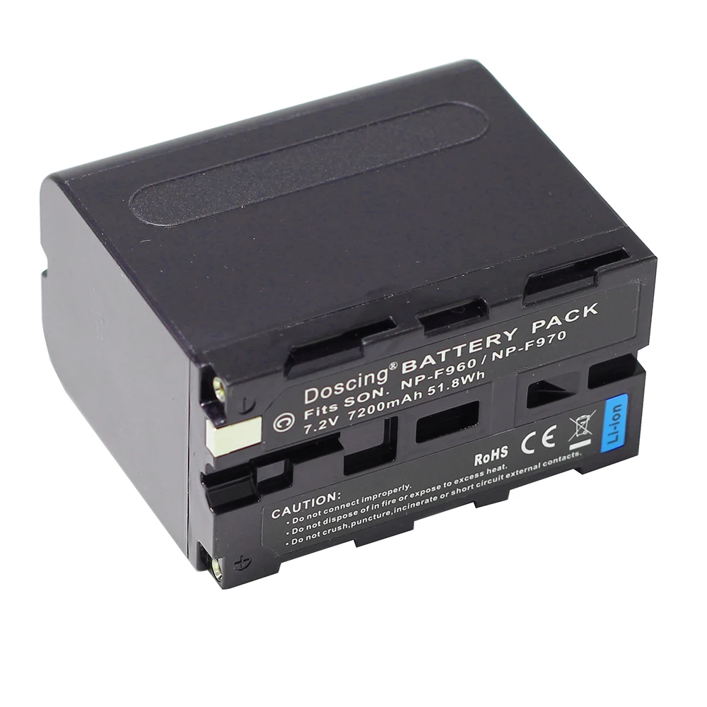 2 шт. 7200 мАч NP F960 F930 Аккумулятор для SONY F950 F330 F550 F570 F750 F770 F970 HXR NX5 NX5P NX5V NX5U|battery for
