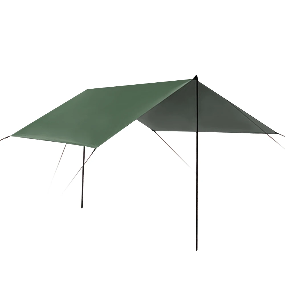 9.8ft x 9.8ft Lightweight Hammock Sun Shelter Shade Tent Tarp Awning Canopy for Outdoor Camping Hiking Backpacking Picnic