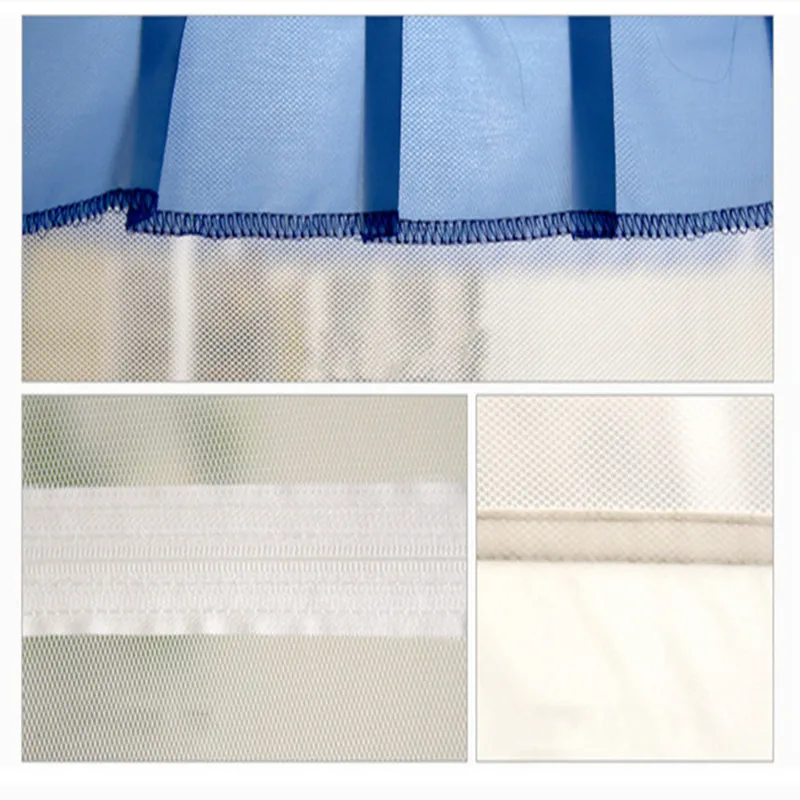 Москитная сетка для взрослых большая занавеска на кровать трехдверная кофейная