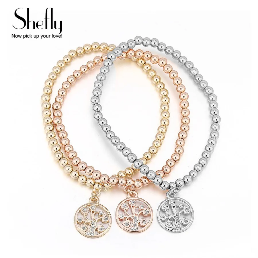 New Design Women Bracelet Brand Yoga Wrist Mala Tree Of Life Charm 4 Colors Fashion Jewelry SL05026 | Украшения и аксессуары