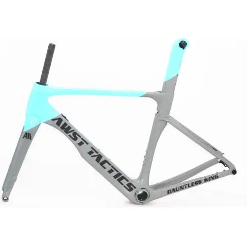 Thru-axle version Front 142*12mm rear 100*12mm Carbon disc brake frame glossy red color AWST bicycle carbon free shipping | Спорт и
