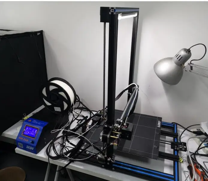 Высокоточный 3D принтер промышленного класса большой размер коммерческое домашнее образование Детская Металлическая машина энергосберегающая в собранном виде