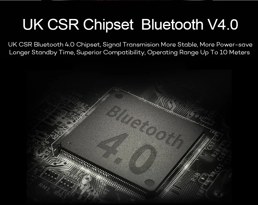 ZEALOT H7 Водонепроницаемый фитнес Bluetooth Наушники Hi-Fi стерео Беспроводная гарнитура Магнитная притяжение громкой связи с микрофоном