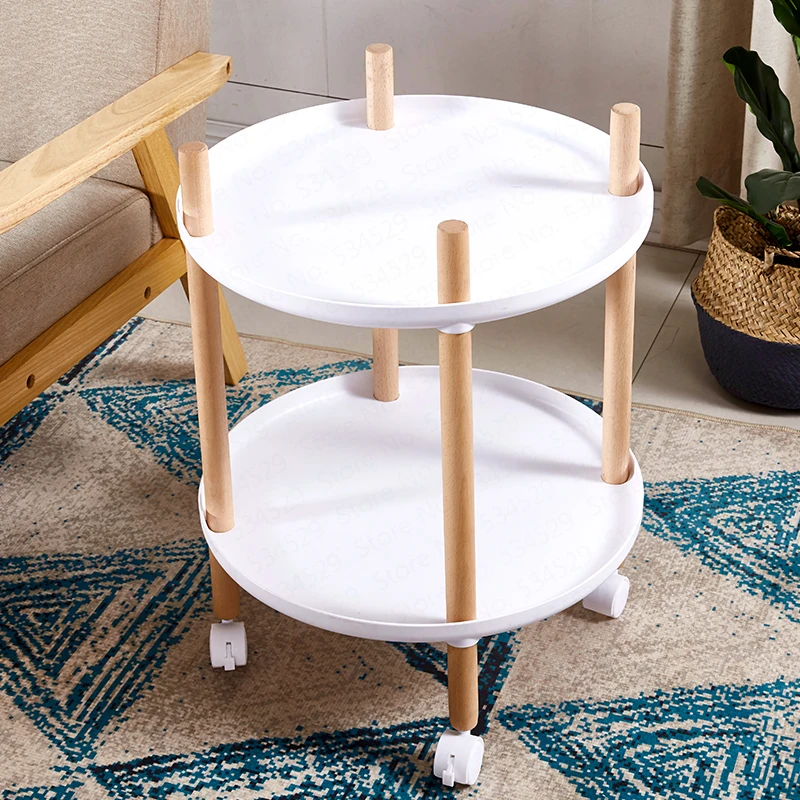 B гостиная хранения передвижная Кофейня настольная лампа Nordic приставной столик