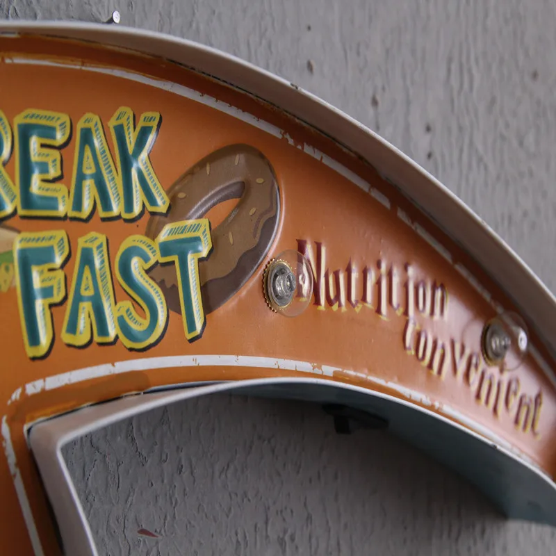 Винтажный домашний Декор светодиодный светильник неоновый знак пива кофе Cerveja