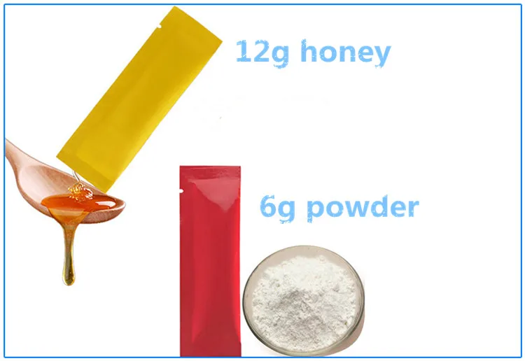 400pcs Small Elegant Color Aluminum Foil Open Top Bag Honey Powder Flour Trial Packaging Heat Sealing Bags | Дом и сад