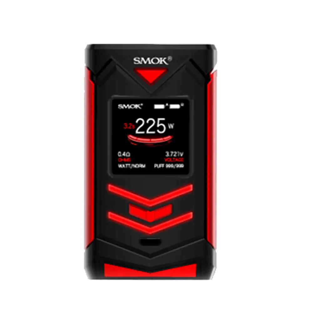Black Red Цена снижена! SMOK Veneno 225 Вт TC Box MOD Макс 225 Вт 1,3 дюймов HD экран эргономичный ключ огня без 18650 батареи против Shogun/drag 2 Mod - Цвет: Black Red