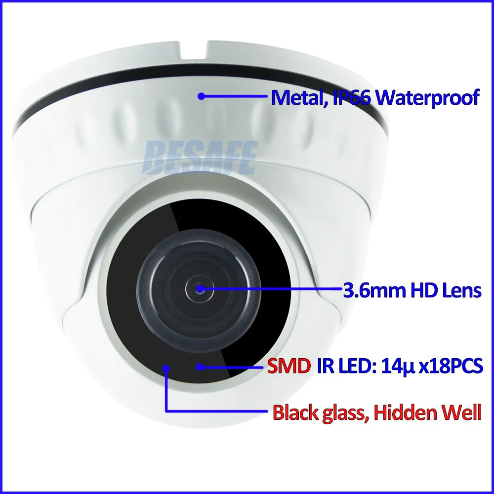 Imx290 4in1 AHD CVI TVI купольная камера imx323 Сенсор 1080 P камеры безопасности 2.0MP наблюдения