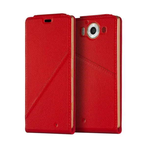 Оригинальный Новый Mozo ноутбук флип чехол для Microsoft lumia 950 задняя батарея QI