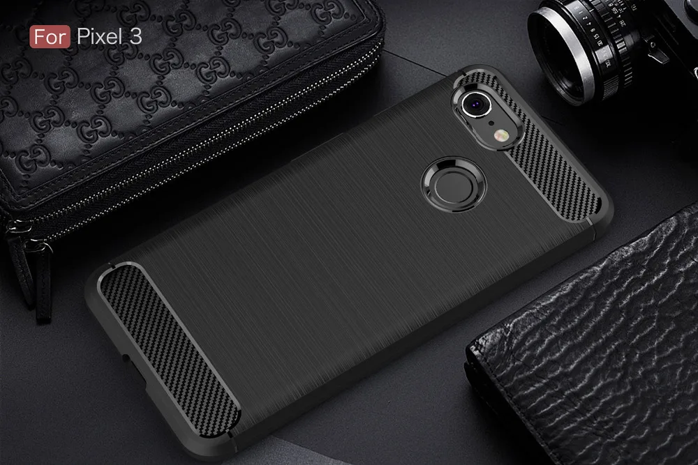 Чехол из углеродного волокна для Google Pixel 3 2/Google XL мягкий чехол 2 4 4xl 3A 3AXL телефона