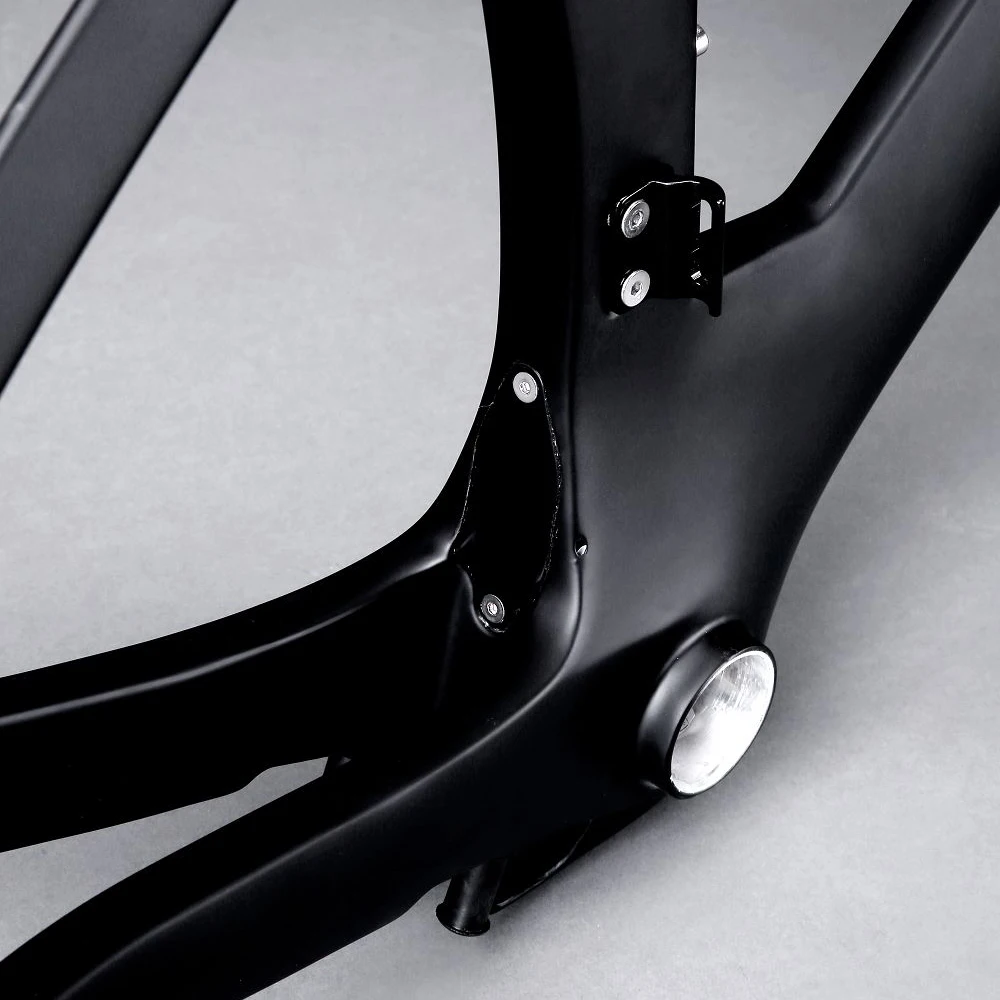 Карбоновая велосипедная Рама TT модель раннего времени FM109 с подседельным штырем