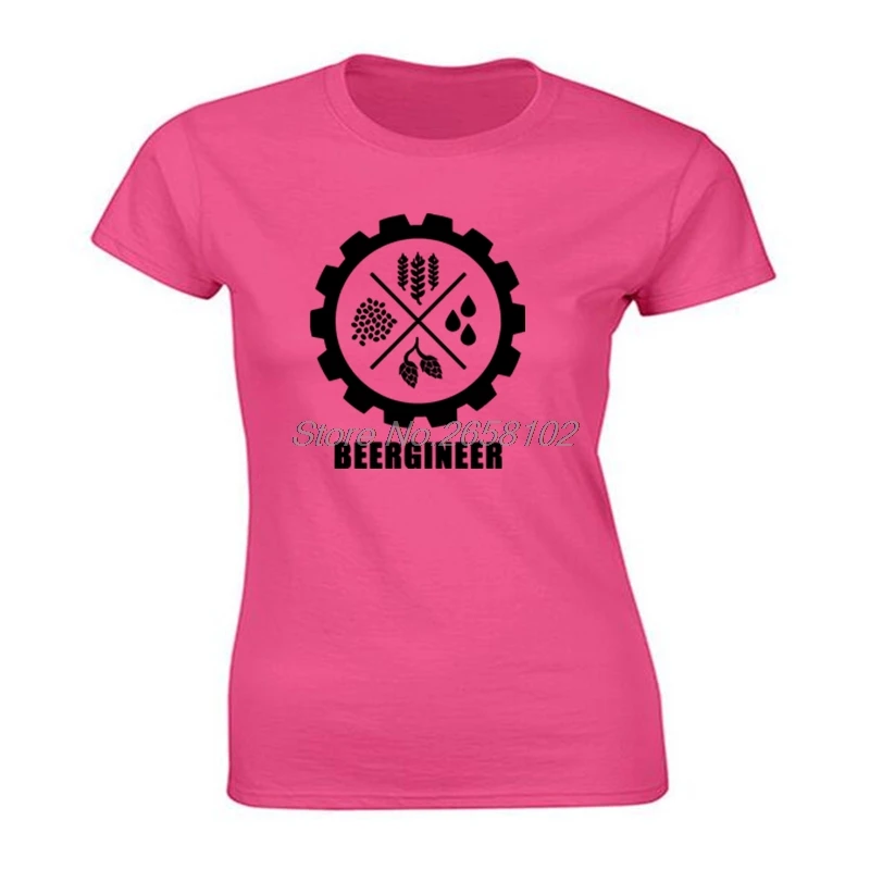 Beer Engineer Gear футболка Ретро 3D печатные женские футболки лето/осень 100% хлопок