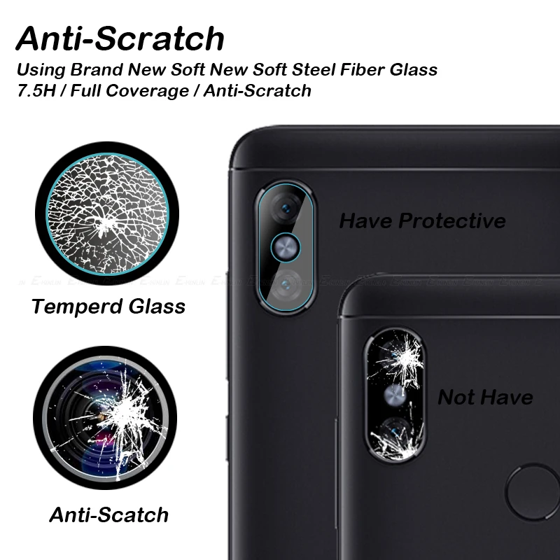 Back Camera Lens Protector Protective Film For XiaoMi Mi 9 8 A2 Lite 6 Max 3 Mix 2S Redmi Note 7 5 Pro PocoPhone F1 Glass | Мобильные