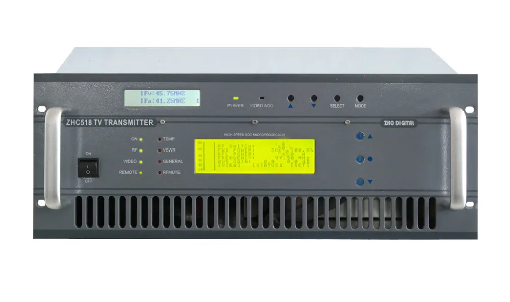 CZH518A 200W VHF UHF все твердотельные беспроводные аналоговые вещательный ТВ передатчик