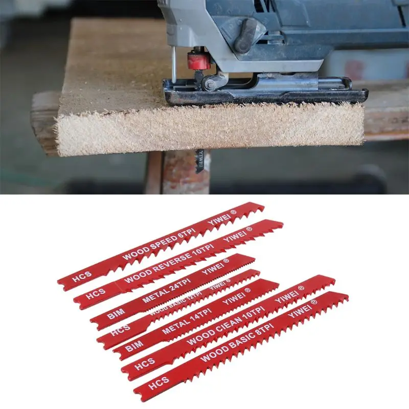 

30pcs Assorted Steel U-shank Jigsaw Blade Set Fitting For Plastic Wood Jig Saw Tool