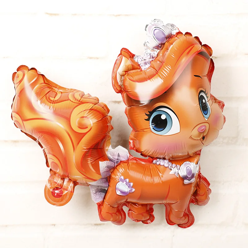 MN022B02 orange fox 1 шт. 18 дюймов воздушные шары из фольги в виде головы животного мини Лисичка игрушки День рождения украшения Детские ручные мячики детский душ вечерние принадлежности - Цвет: MN022B02 orange fox