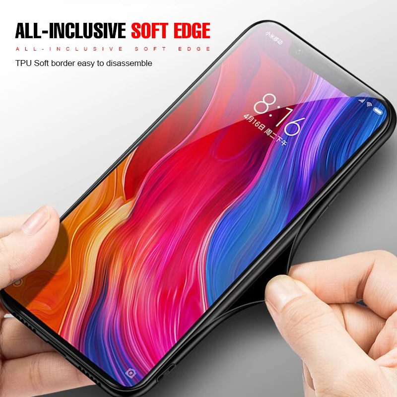Роскошный чехол ткань для ксиоми Xiaomi Mi 8 se A2 A1 чехол для телефона мягкий чехол для Xiaomi Mi 8 SE A1 A2 противоударный силиконовый Полный Чехол
