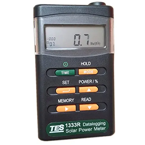 TES-1333R цифровой детектор излучения энергии аккумуляторных батарей тестер