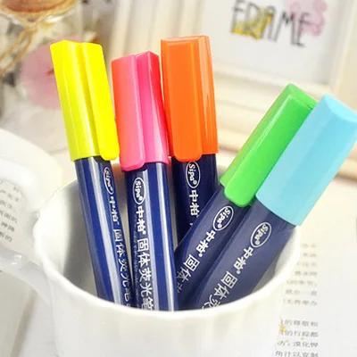 3 шт. Корея канцелярские творческий милый карандаш Желе Цветные маркер круг