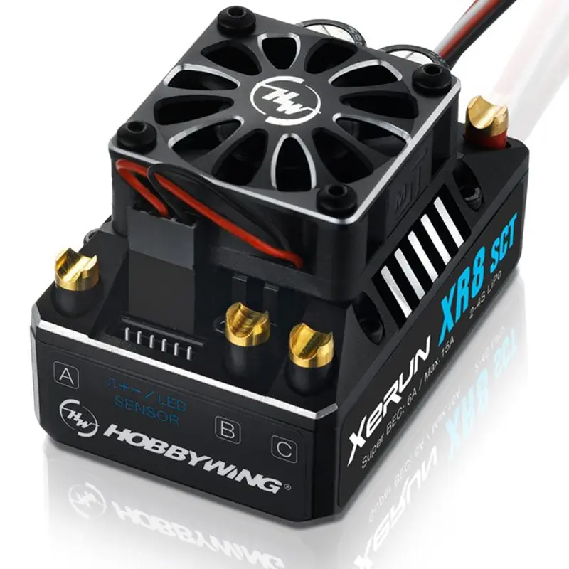 FATJAY HobbyWing XeRun 4268 SD G2 бесщеточный 4 полюсный двигатель с XR8 SCT 140A сенсорный ESC