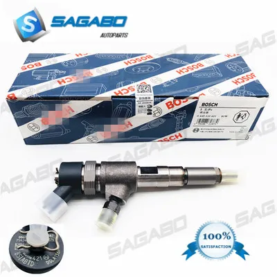 

4 PCS Original new fuel common rail injector 0445110421