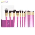 Docolor 12 шт. набор кисточек для макияжа, новые кисти STARLIGHT GODDESS для макияжа из синтетического волоса, пудра, основа для макияжа, кисти для глаз P1204