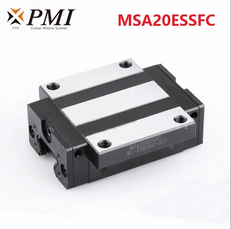 4 шт. оригинальный тайваньский PMI MSA20E N MSA20ESSFC линейный направляющий скользящий