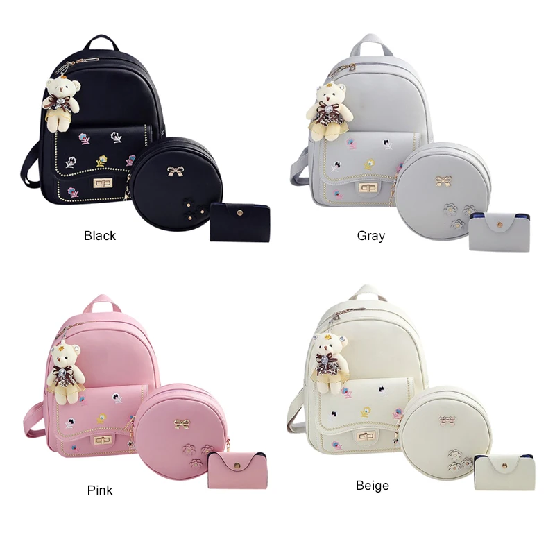 Hjphoebag 2018 Новый Мода Для женщин на молнии шелк рюкзак Колледж школьная сумка для