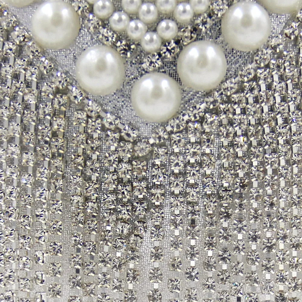 Natassie новые конструкции мяч клатч бисера горный хрусталь сцепления Вечерняя