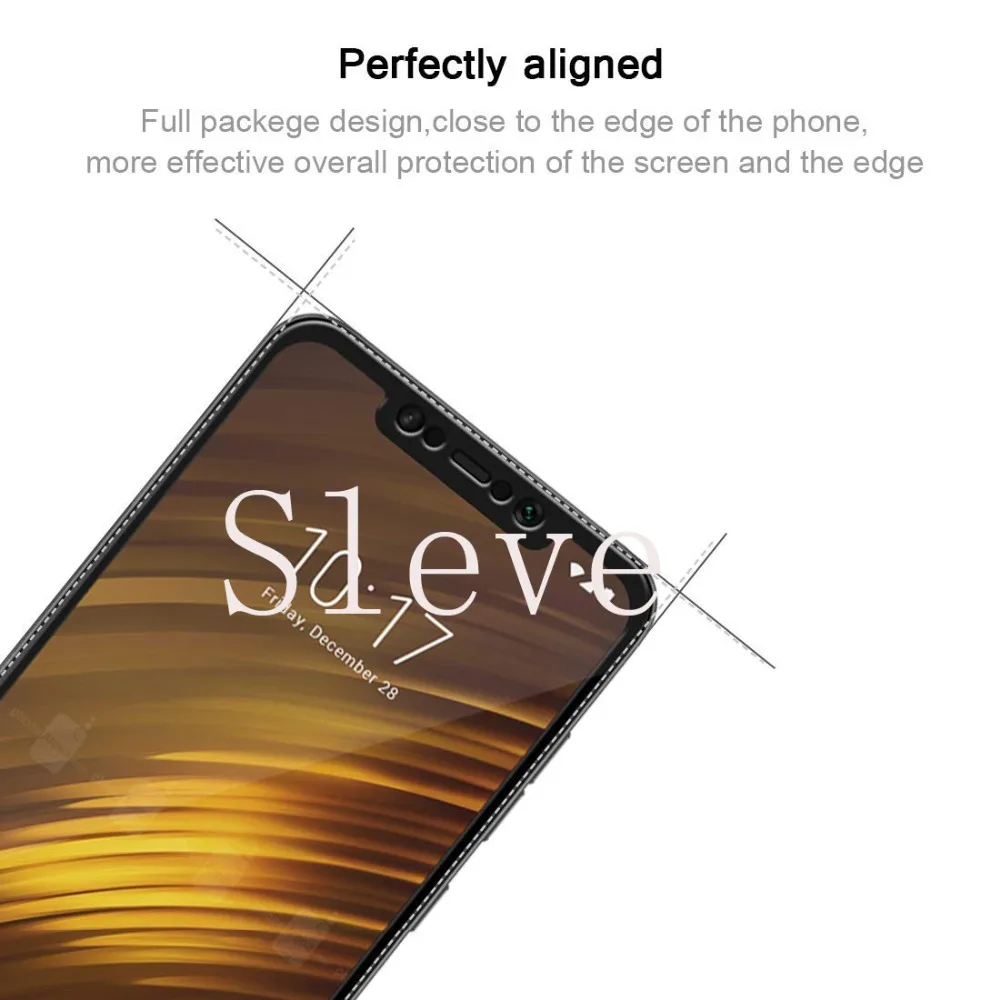 2.5D 9H Xiaomi Pocophone F1 закаленное стекло полное покрытие премиум экран протектор для 6 18