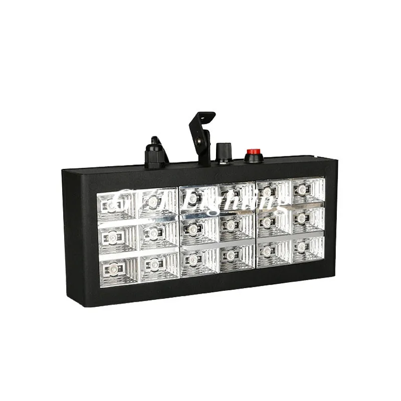 Горячая 18 led Стробоскоп наволочка с огнями шоу сценический свет для помещений танцевальная вспышка света MP3 контроль звука стробоскоп для диджея освещение