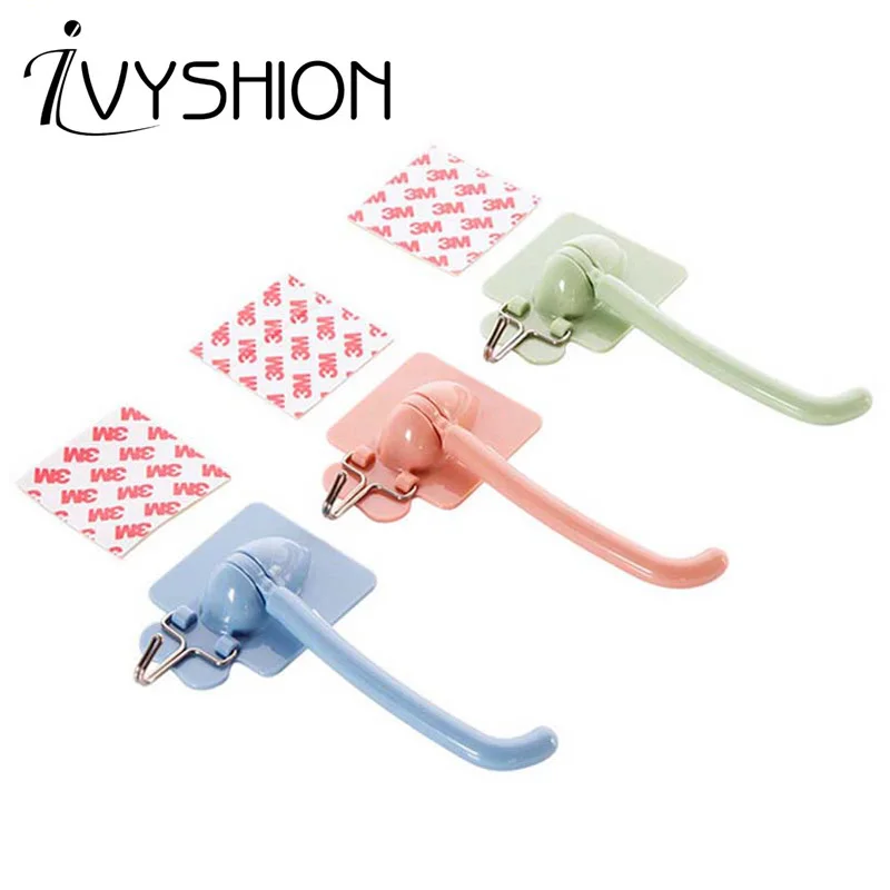IVYSHION домашний повышенной клейкости крючок вешалка настенный