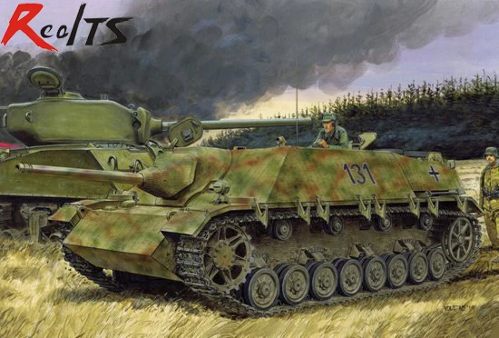 RealTS 1/35 Dragon Jagdpanzer IV L/48 июля 1944 производства w/zimmerite#6369