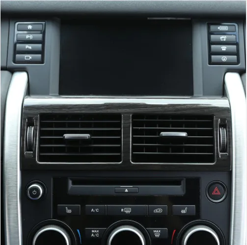 Центр управления AC Outlet Vent рамка накладка наклейки для Land Rover Discovery спортивный