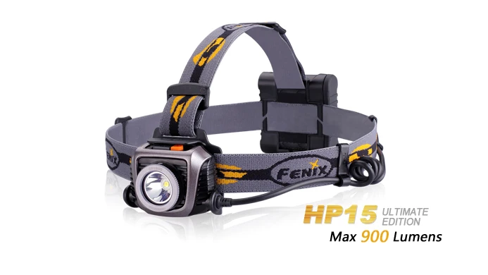 Fenix HP15 UE Cree XM-L2 светодиодный налобный фонарь 900 люмен Фара Фонарь + бесплатная