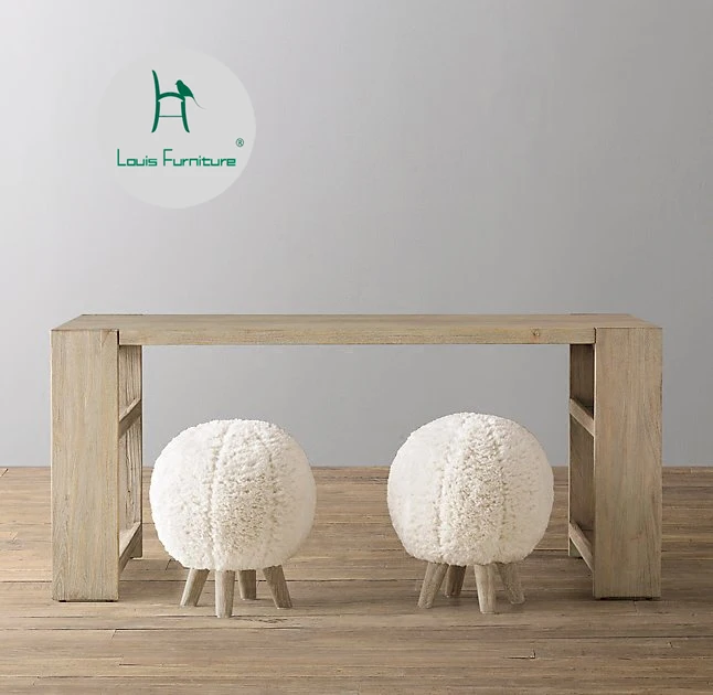 Louis Fashion Children's Stools Home children series low white lamb pumpkin round sitting stool |