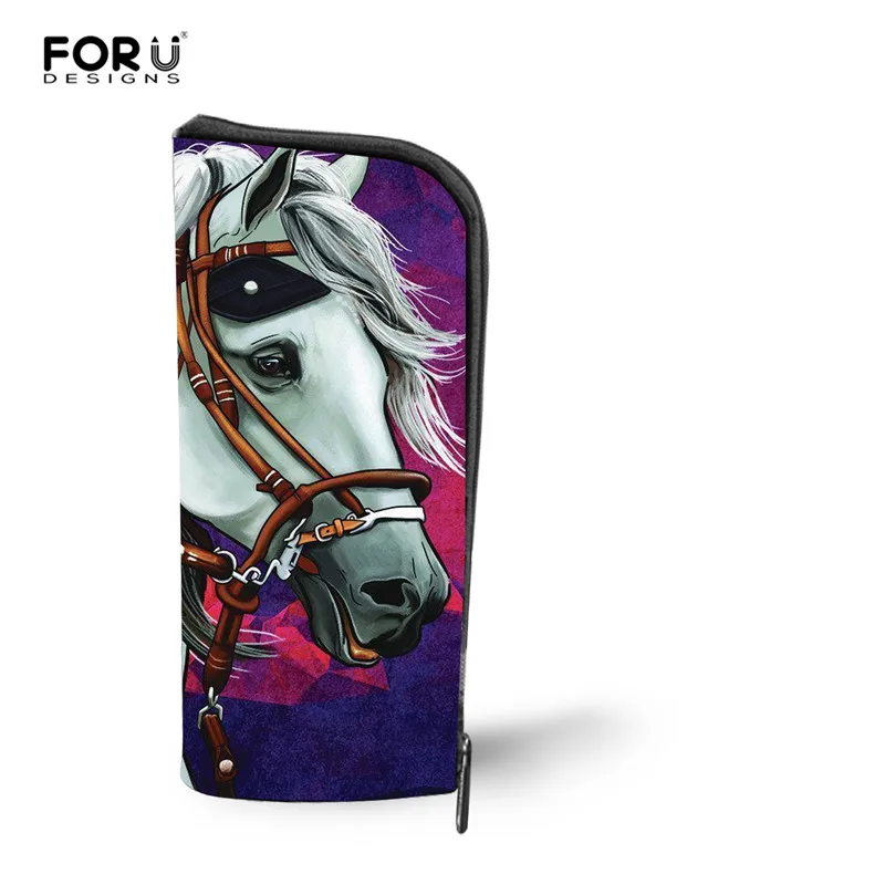 L4334D FORUDESIGNS/лошадь 3D печать Для женщин Детские Школьные Рюкзаки Сумка для карандашей 3 шт./компл. портфель школьные ранцы для мальчиков и девочек школьная сумка - Цвет: L4334D
