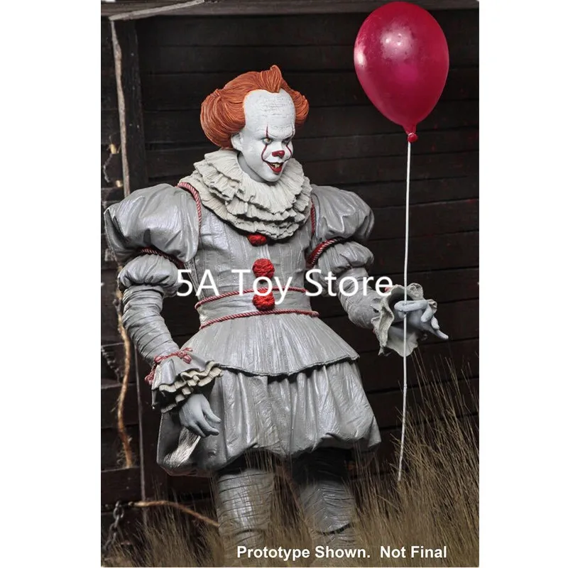 NECA Stephen King's It Pennywise Джокер фигурка игрушки куклы Фигурки Коллекционная модель